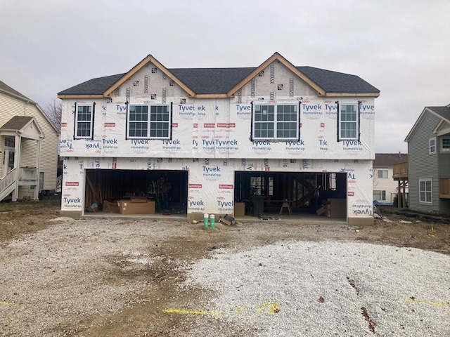 view of property under construction