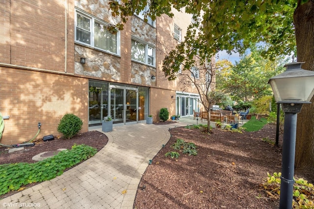 exterior space with a patio area