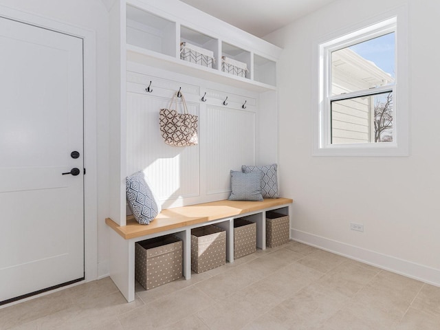 view of mudroom