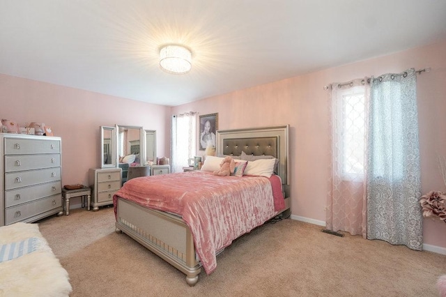 3642 Monarch Cir, Naperville, IL 60564 - bedroom with baseboards, multiple windows, and light colored carpet