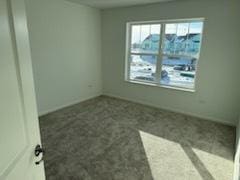 empty room with carpet flooring