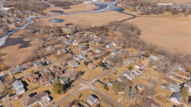 drone / aerial view featuring a residential view