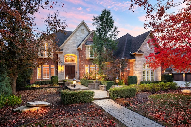 view of front of home featuring a patio area