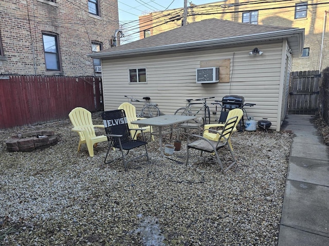 2320 W Addison St, Chicago, IL 60618 - view of yard featuring a patio area and fence