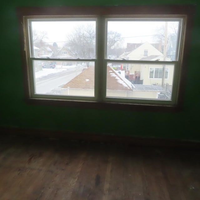 room details with hardwood / wood-style flooring