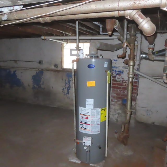 utilities featuring water heater