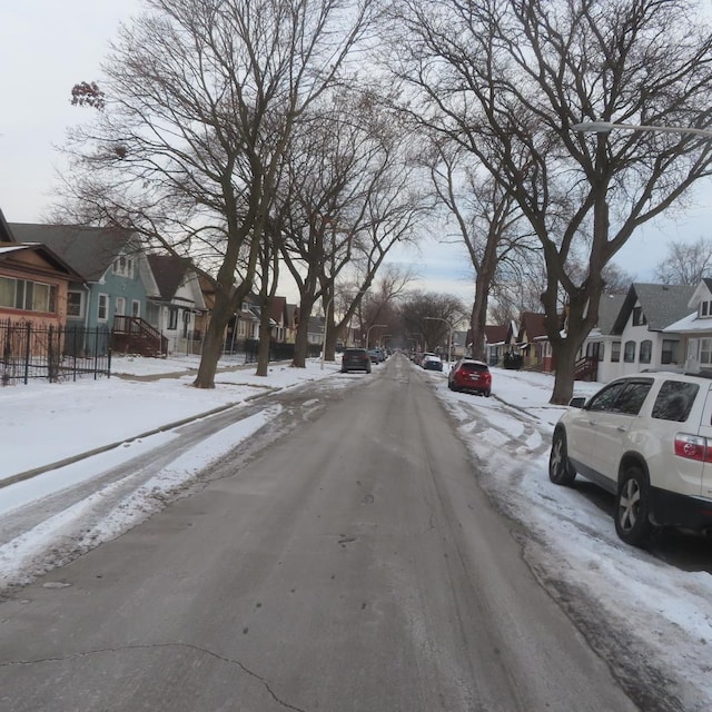 view of street