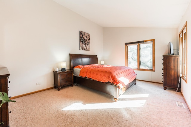 7914 S Garfield Ave, Burr Ridge, IL 60527 - bedroom with carpet floors and lofted ceiling