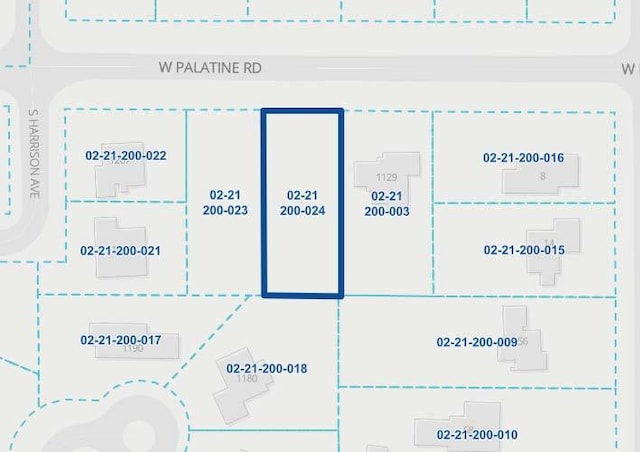 1147 W Palatine Rd, Palatine IL, 60067 land for sale