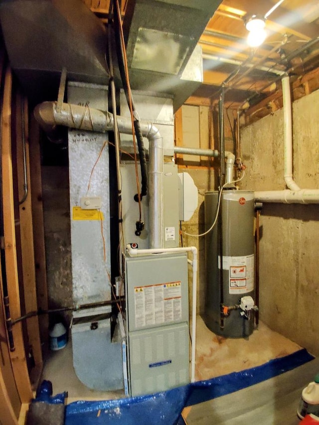 utilities with water heater