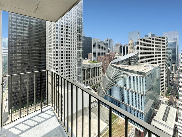 200 N Dearborn St Unit 3402, Chicago, IL 60601 - balcony featuring a view of skyline