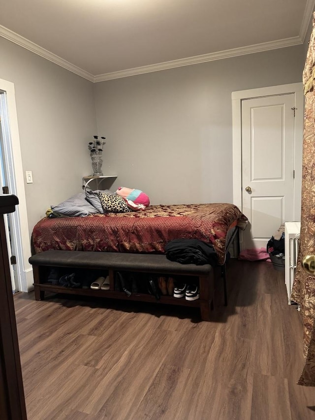 1907 S 49th Ct, Cicero, IL 60804 - bedroom featuring wood finished floors and ornamental molding
