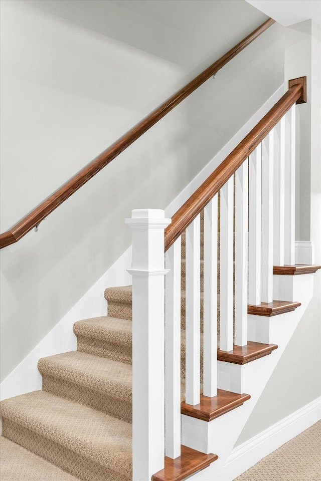 5 Fieldcrest Dr, Monticello, IL 61856 - stairs with baseboards
