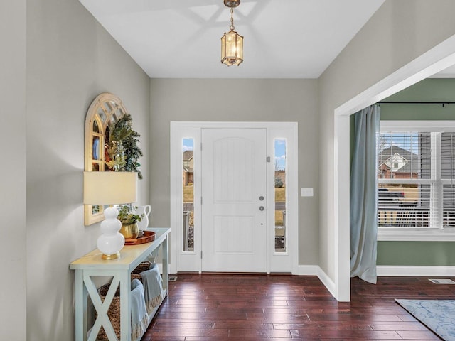 5 Fieldcrest Dr, Monticello, IL 61856 - entrance foyer featuring hardwood / wood-style floors and baseboards