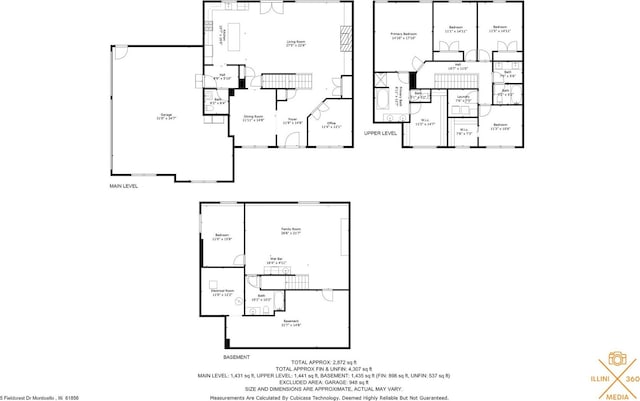 5 Fieldcrest Dr, Monticello, IL 61856 - home floor plan