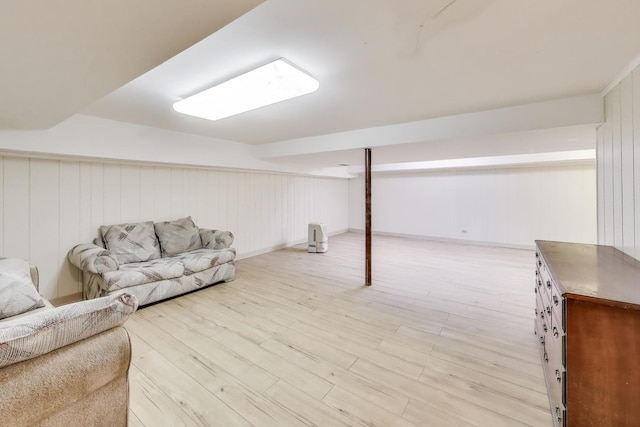 6 Robin Hood Ct, Lincolnshire, IL 60069 - unfurnished living room with light wood-type flooring