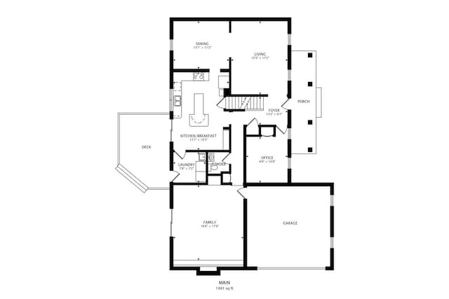 6 Robin Hood Ct, Lincolnshire, IL 60069 - floor plan
