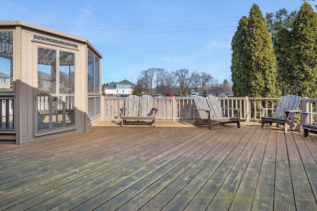 view of deck