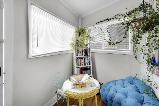 view of sitting room