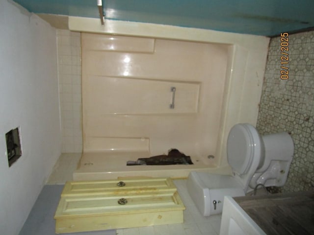 bathroom with toilet