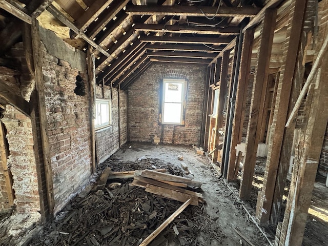 8900 S Emerald Ave, Chicago, IL 60620 - view of unfinished attic