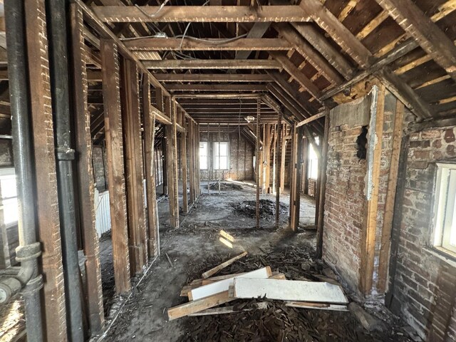 8900 S Emerald Ave, Chicago, IL 60620 - misc room with vaulted ceiling