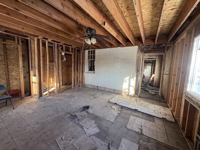 8900 S Emerald Ave, Chicago, IL 60620 - misc room featuring ceiling fan