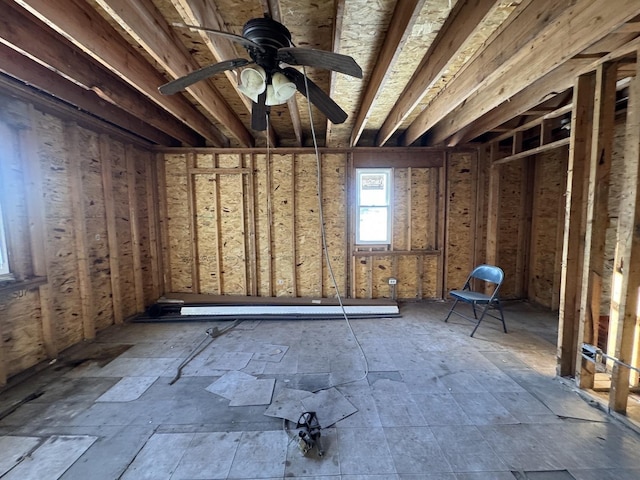 8900 S Emerald Ave, Chicago, IL 60620 - misc room featuring a ceiling fan