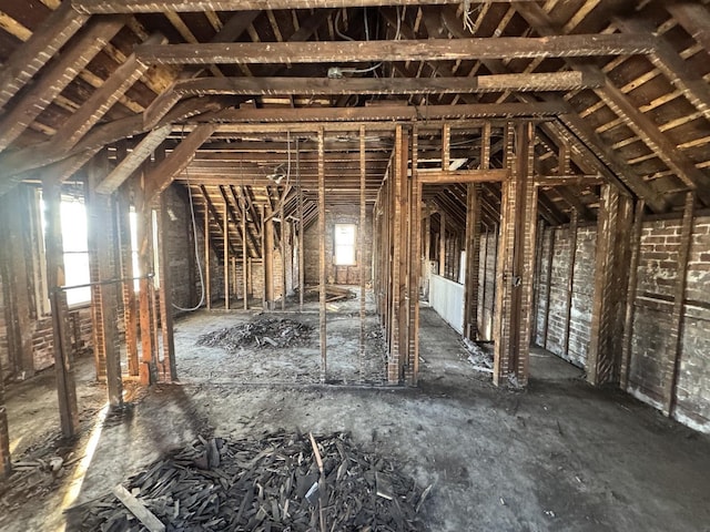 8900 S Emerald Ave, Chicago, IL 60620 - view of unfinished attic