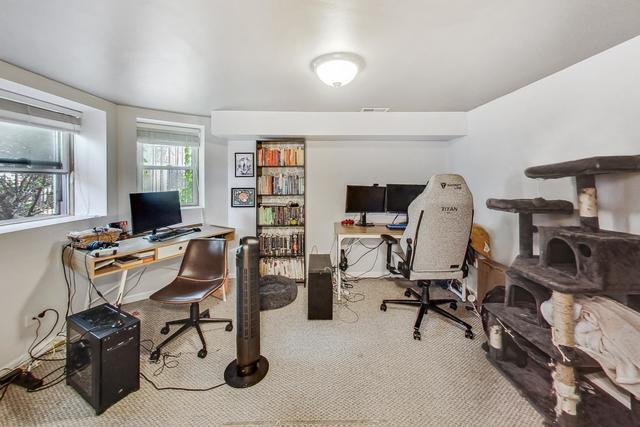 carpeted office featuring visible vents