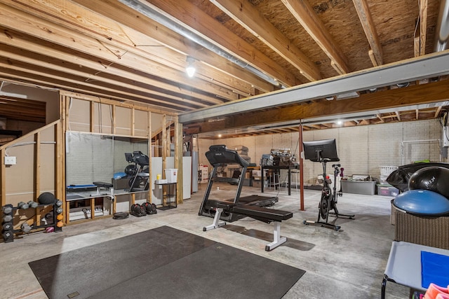 view of workout room