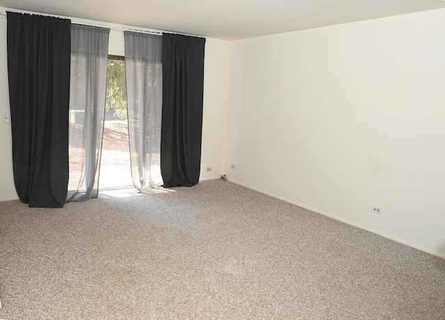 empty room featuring carpet