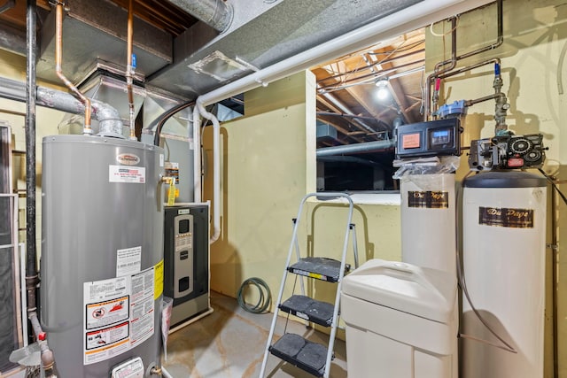 utilities with water heater