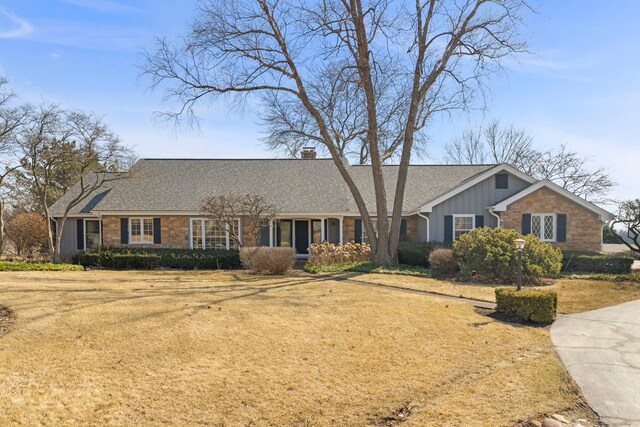 birds eye view of property with a rural view