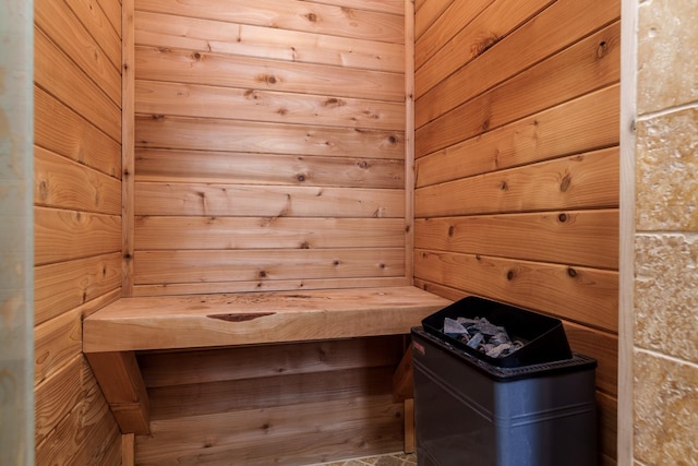 view of sauna / steam room