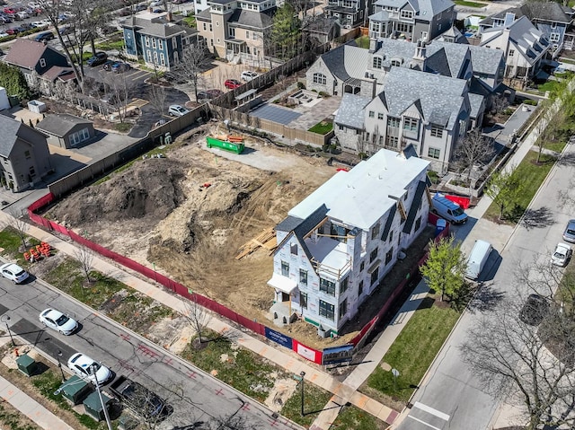 103 S Webster St, Naperville, IL 60540 - aerial view of residential area