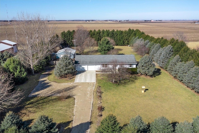 4461 N Il State Route 23, Leland, IL 60531 - aerial view featuring a rural view