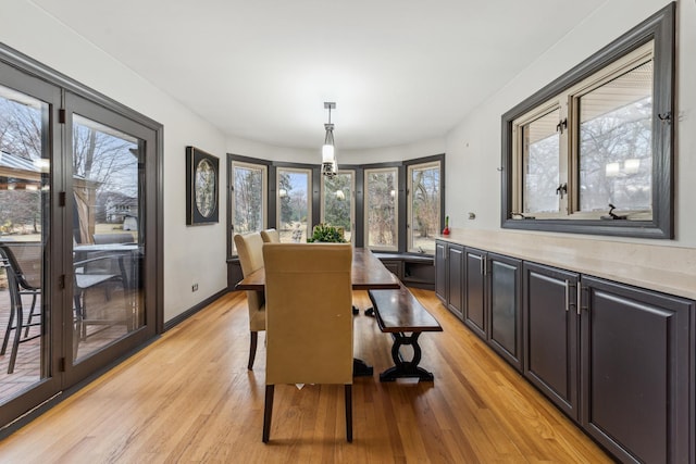 26980 N Pierre Dr, Mundelein, IL 60060 - dining space with light wood finished floors