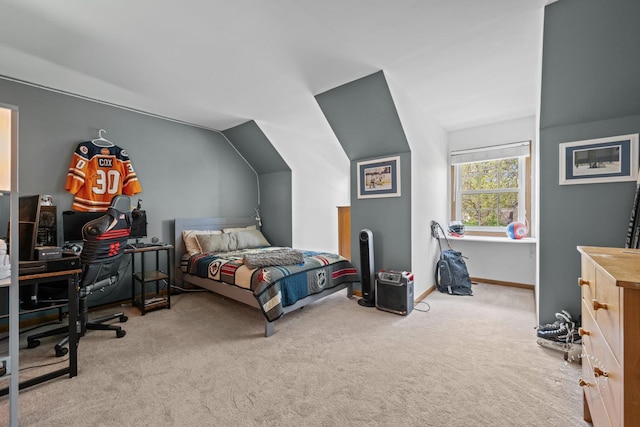 322 Arlington Ave, Naperville, IL 60565 - carpeted bedroom with a desk and lofted ceiling