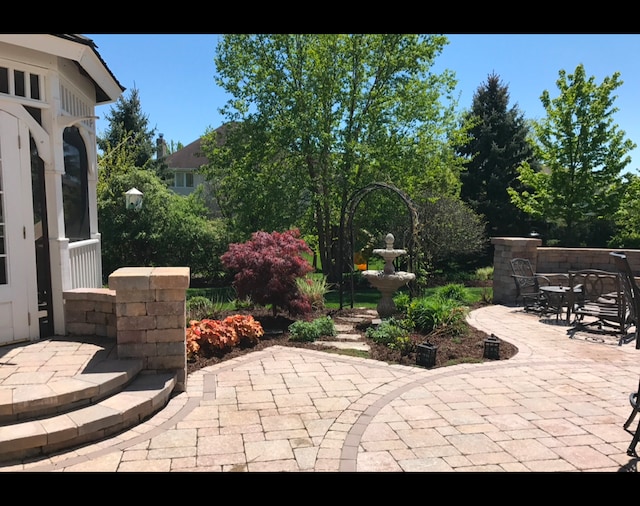 view of patio / terrace with outdoor dining area