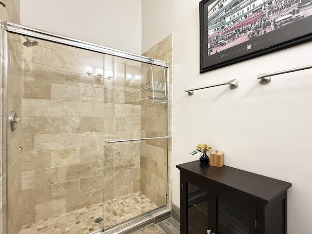 full bath with a stall shower