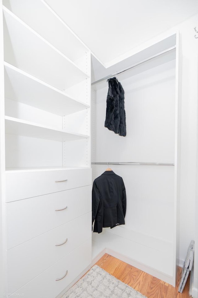 view of closet