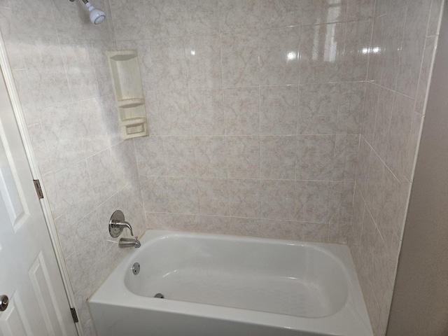 full bathroom with tub / shower combination