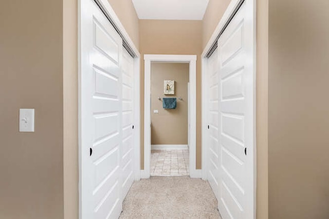 9 Cottage Grn, Ottawa, IL 61350 - corridor with light carpet and baseboards