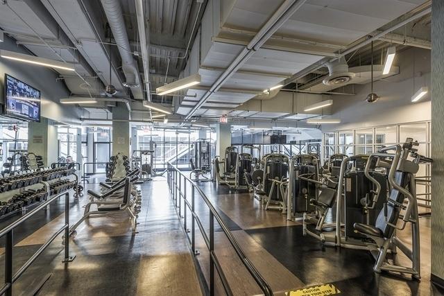 225 N Columbus Dr Unit 5610, Chicago, IL 60601 - gym with healthy amount of natural light