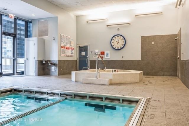 225 N Columbus Dr Unit 5610, Chicago, IL 60601 - view of indoor pool