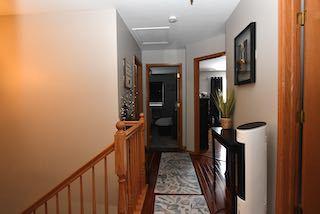 hall with attic access