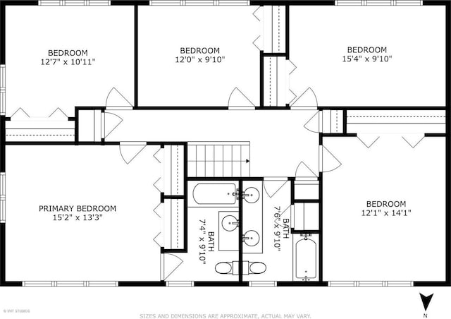 7821 Teton Rd, Orland Park, IL 60462 - view of floor plan / room layout