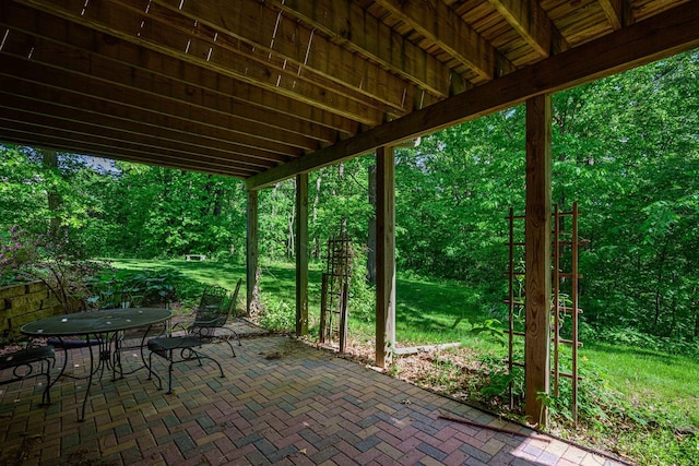 18 Colony Ln, Galena, IL 61036 - view of patio / terrace featuring outdoor dining area