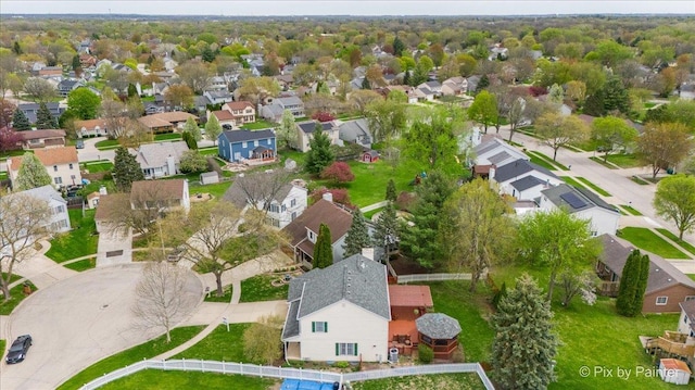 631 Alice Ct, Elgin, IL 60123 - aerial perspective of suburban area